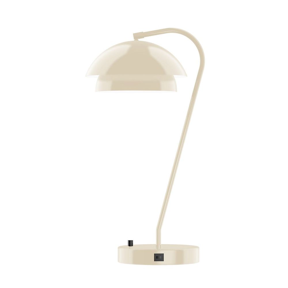 23" Nest LED Table Lamp, Cream