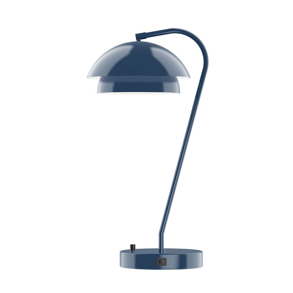 23" Nest LED Table Lamp, Navy