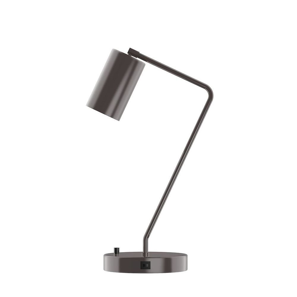 21.5" J-Series LED Table Lamp, Architectural Bronze