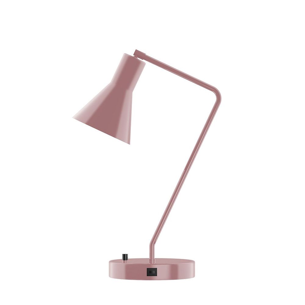 21" J-Series LED Table Lamp, Mauve