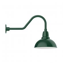 Montclair Light Works GNB106-42 - Cafe 12" gooseneck wall light