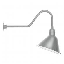 Montclair Light Works GNC104-49 - Angle 14" gooseneck wall light