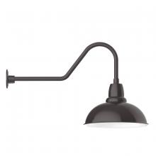 Montclair Light Works GNC108-51 - Cafe 16" gooseneck wall light