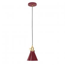 Montclair Light Works PEB405-55-91 - Uno 6" Pendant