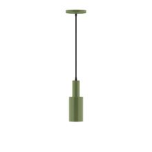 Montclair Light Works PEBX450-22-L10 - 3.5" Stack Mini Cylinder LED Pendant, Fern Green