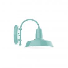 Montclair Light Works SCC181-48-L12 - 10" Warehouse shade, wall mount sconce, Sea Green