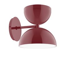 Montclair Light Works SCIX449-55-L10 - 8" Nest LED Wall Sconce, Barn Red