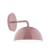 Montclair Light Works SCJ431-20-L10 - 8" Axis Mini Dome LED Wall Sconce, Mauve