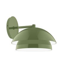 Montclair Light Works SCKX445-22-L10 - 10" Nest LED Wall Sconce, Fern Green