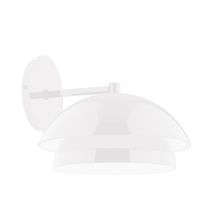 Montclair Light Works SCKX445-44-L10 - 10" Nest LED Wall Sconce, White