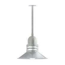 Montclair Light Works STB150-49 - Atomic 16" pendant, stem mount