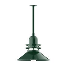 Montclair Light Works STB151-42 - Atomic 18" pendant, stem mount