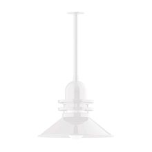 Montclair Light Works STB151-44 - Atomic 18" pendant, stem mount