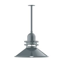 Montclair Light Works STB152-40 - Atomic 20" pendant, stem mount