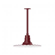 Montclair Light Works STB159-55 - Radial 16" pendant, stem mount