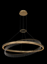 Kalco Allegri 036357-039-FR001 - Saturno 36 Inch LED Pendant