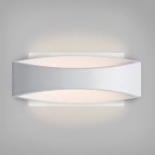  ARC-LED-WH - Besa, Arc Wall Sconce, White/Silver, 1x6W LED