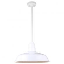 Hi-Lite MFG Co. H-QSN15116-SA-93/QSN24ST3-93/QSNHSC-93 - 16" Ceiling Stem Light