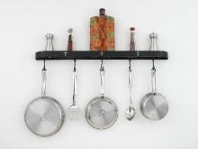 Hi-Lite MFG Co. H-13-34Y-B-BR47/B-GLD - POT RACK COLLECTION