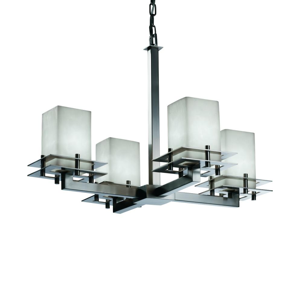 Metropolis 4-Light Chandelier