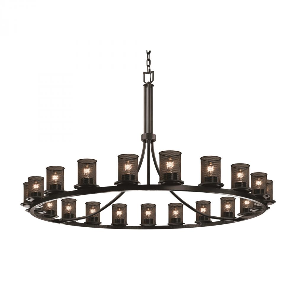 Dakota 21-Light 1-Tier Ring Chandelier