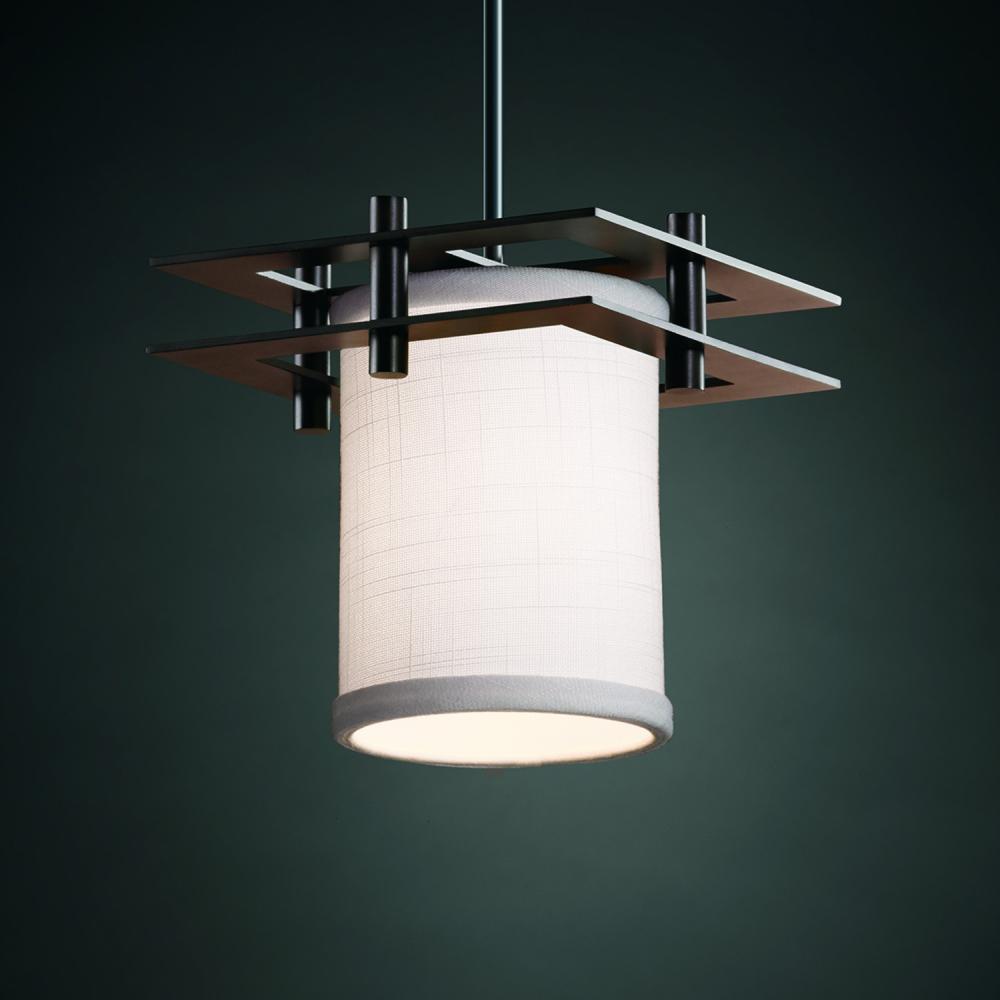 Metropolis 1-Light Small Pendant (2 Flat Bars)