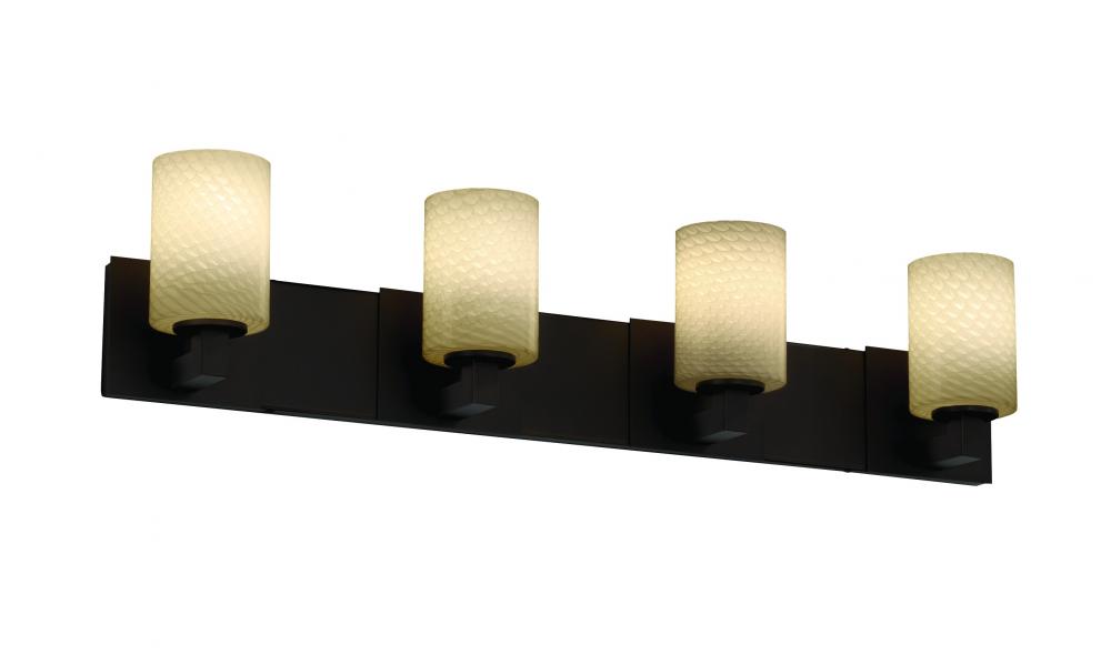 Modular 4-Light LED Bath Bar