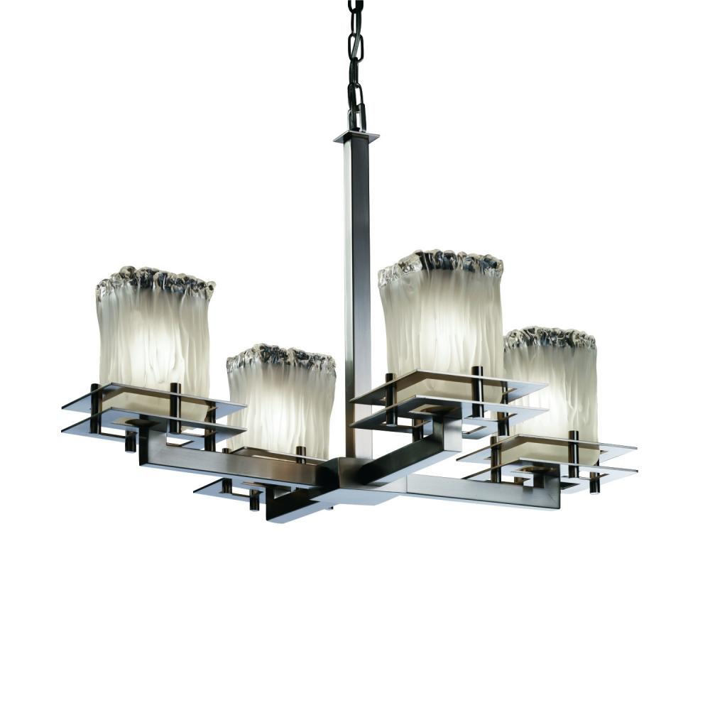 Metropolis 4-Light Chandelier