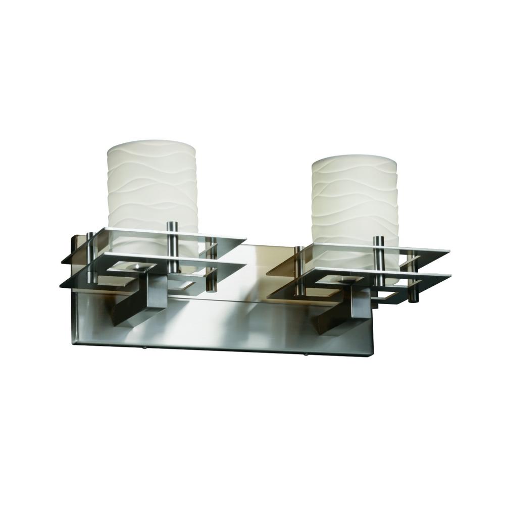 Metropolis 2-Light Bath Bar