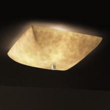 Justice Design Group CLD-9671-25-CROM-LED-3000 - 18" Semi-Flush Bowl w/ Fluorescent Lamping