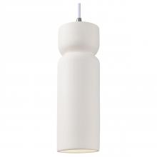 Justice Design Group CER-6510-BIS-CROM-WTCD-LED1-700 - Tall Hourglass LED Pendant