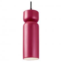 Justice Design Group CER-6510-CRSE-DBRZ-BKCD-LED1-700 - Tall Hourglass LED Pendant