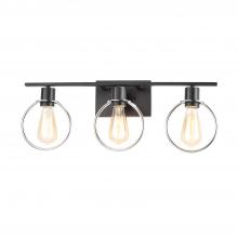 Justice Design Group NSH-8903-CRMB - Volta 3-Light Bath Bar