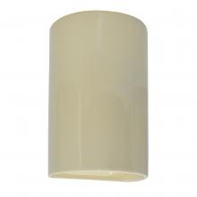 Justice Design Group CER-5265W-VAN - Large ADA Outdoor LED Cylinder - Open Top & Bottom