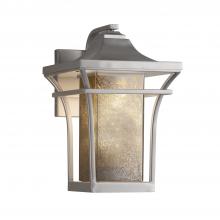 Justice Design Group FSN-7521W-MROR-NCKL - Summit Small 1-Light LED Outdoor Wall Sconce