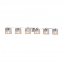 Justice Design Group FSN-8446-30-SEED-CROM - Era 6-Light Bath Bar