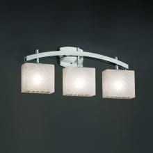 Justice Design Group FSN-8593-55-WEVE-NCKL - Archway 3-Light Bath Bar