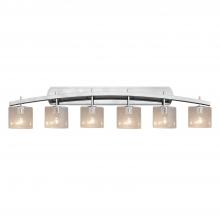 Justice Design Group FSN-8596-30-SEED-CROM - Archway 6-Light Bath Bar