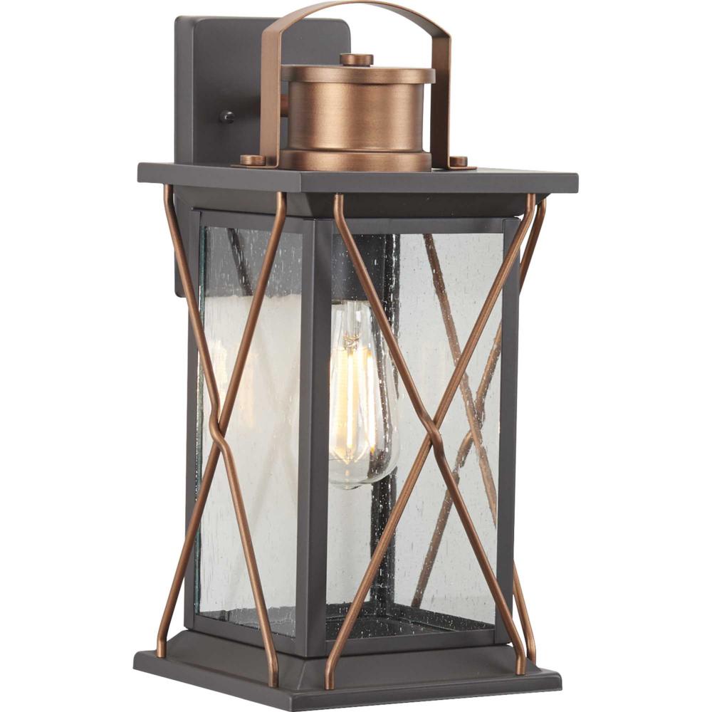 Barlowe Collection Antique Bronze One-Light Medium Wall Lantern