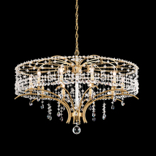 Schonbek 1870 TC1036N-06H - Bella Rose 10 Light 120V Chandelier in White with Heritage Handcut Crystal