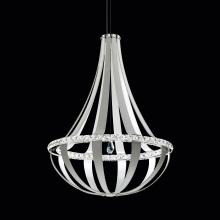 Schonbek 1870 SCE130DN-LC1R - Crystal Empire LED 45IN 3000K 120V Pendant in Chinook with Radiance Crystal