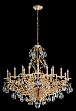 Schonbek 1870 FE7018N-48H - Filigrae 18 Light 120V Chandelier in Antique Silver with Heritage Handcut Crystal