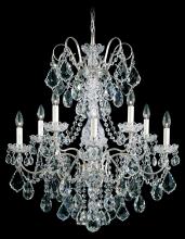 Schonbek 1870 3657-23H - New Orleans 10 Light 120V Chandelier in Etruscan Gold with Heritage Handcut Crystal