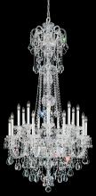 Schonbek 1870 6818-211R - Olde World 23 Light 120V Chandelier in Aurelia with Radiance Crystal