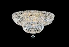 Schonbek 1870 5894-211O - Petit Crystal Deluxe 9 Light 120V Semi-Flush Mount in Aurelia with Optic Crystal