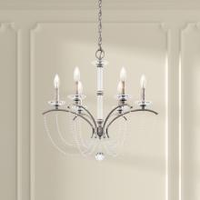 Schonbek 1870 BC7106N-51PBZ - Priscilla 6 Light 120V Chandelier in Black with Bronze Pearl