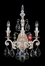 Schonbek 1870 3762-22S - Renaissance 3 Light 120V Wall Sconce in Heirloom Gold with Crystals from Swarovski®