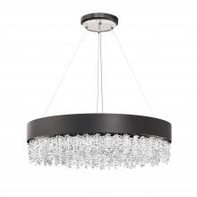 Schonbek 1870 S3526-18O - Soleil 26IN LED 3000K/3500K/4000K 120V-277V Pendant in Black with Optic Crystal