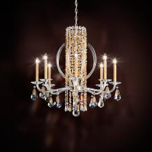 Schonbek 1870 RS8308N-06R - Siena 8 Light 120V Chandelier in White with Radiance Crystal