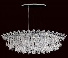 Schonbek 1870 TR4811N-401R - Trilliane Strands 8 Light 120V Pendant in Polished Stainless Steel with Radiance Crystal